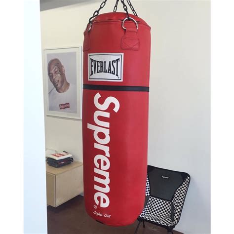 supreme punching bags replica|real supreme shirt stitching.